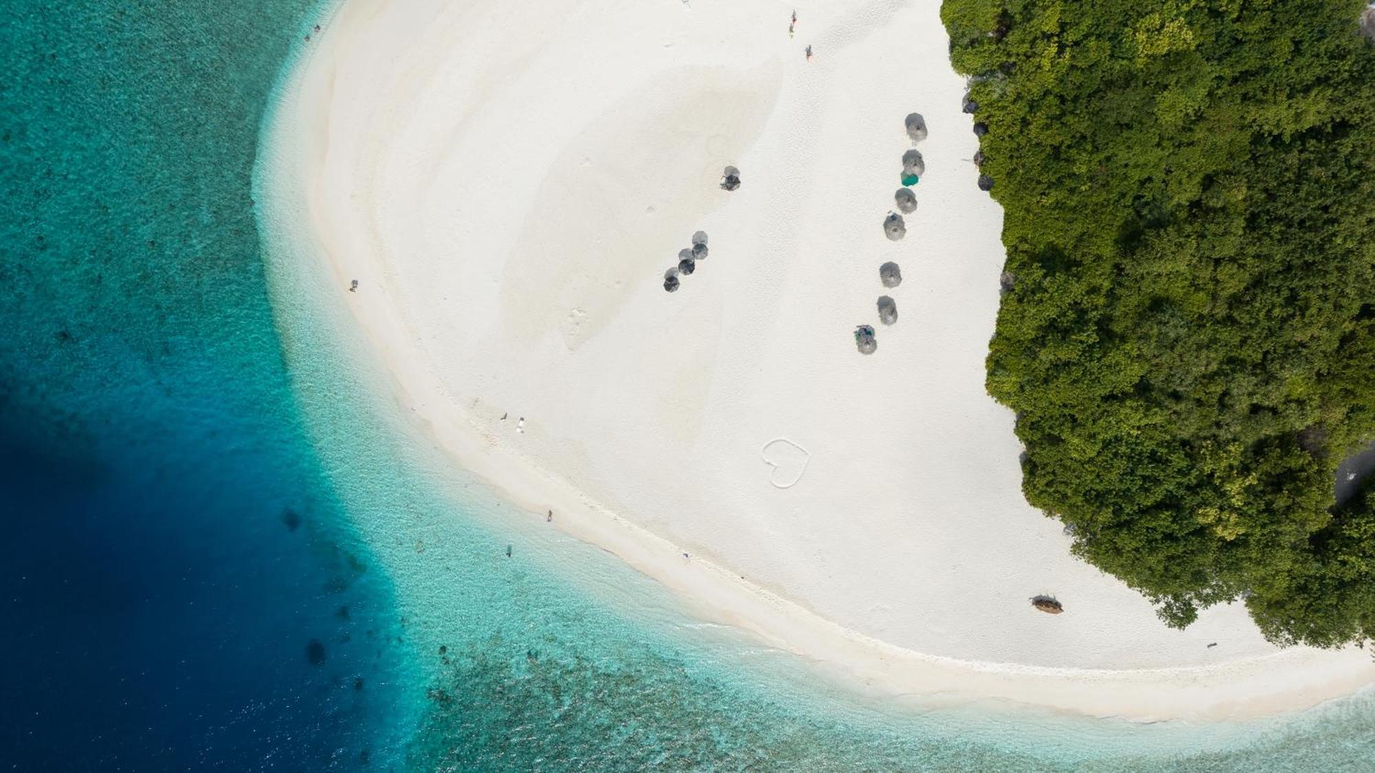 Ostrov Beach Ukulhas Island Bagian luar foto