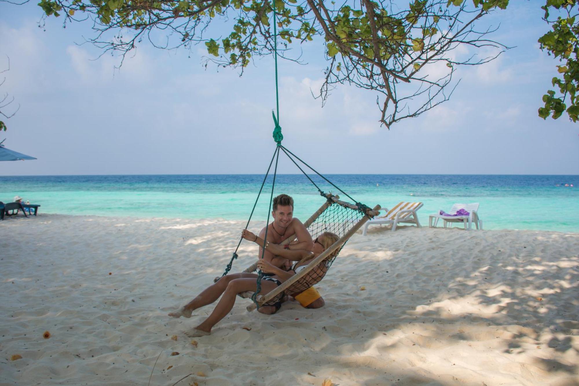 Ostrov Beach Ukulhas Island Bagian luar foto